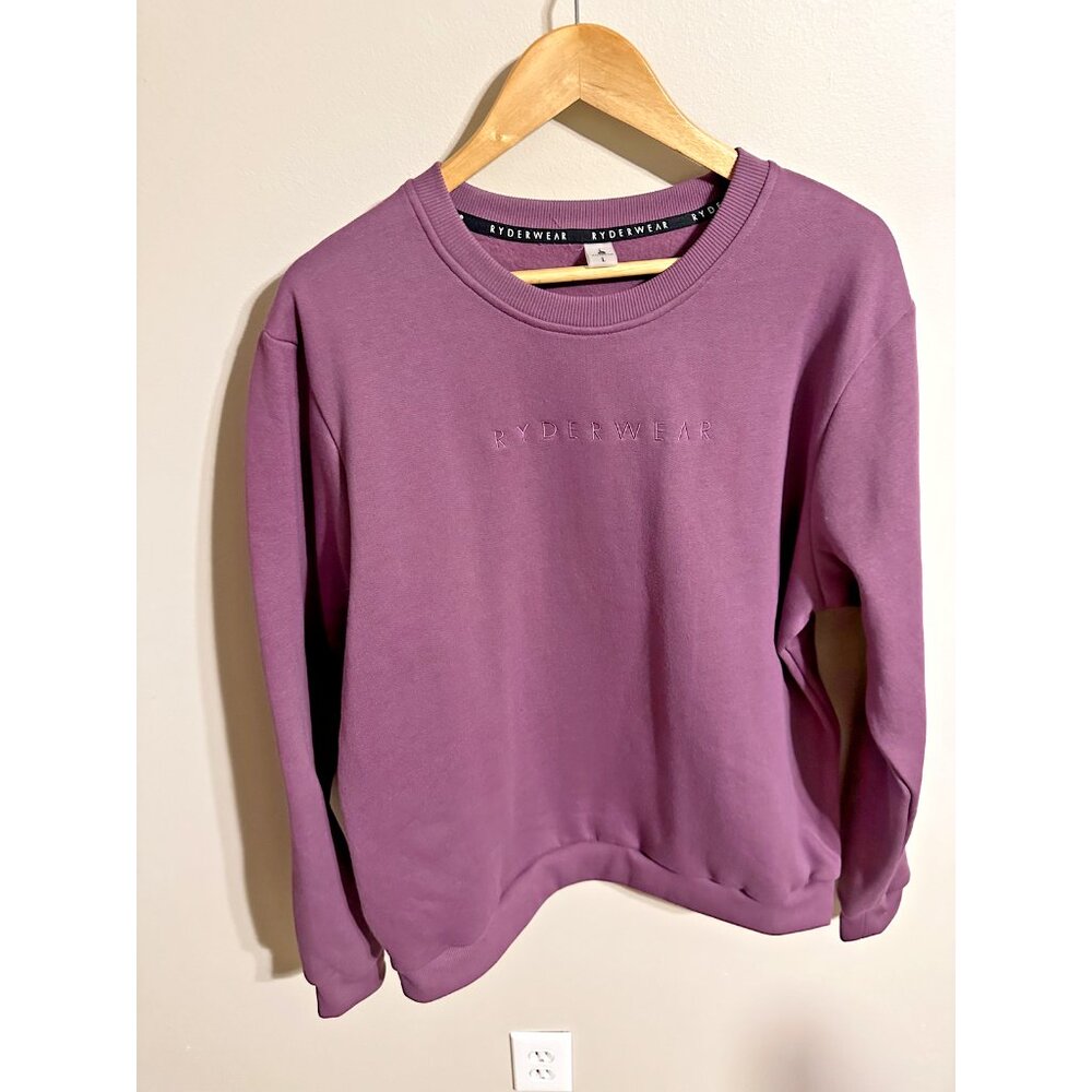 Ryderwear Purple Pursuit Pullover Sweatshirt- Large